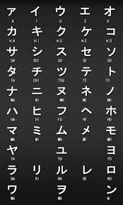 Katakana Japanese Language Japanese Words Japanese Phrases