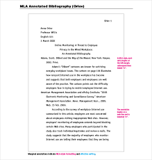 Mla format annotated bibliography website example   BATTLEGOAL GQ