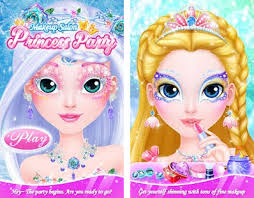 sweet princess makeup party apk