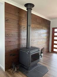 Timber Walls For Fireplaces Northern