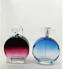100ml Red Blue Spherical Perfume Glass