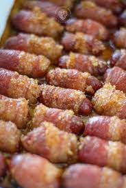 little smokies wrapped in bacon party