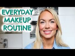 everyday makeup routine quick easy