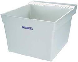 Wall Mount Thermoplastic Laundry Tub