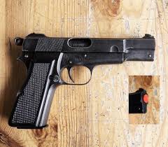 Denix Replica Browning Hp High Power Pistol Non Firing Replica