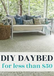 how to build a diy daybed for 50