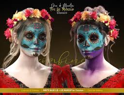 los muertos lie makeup for genesis 8 1