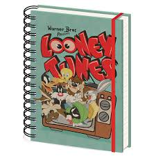 Notebook Diary Looney Tunes Retro Tv