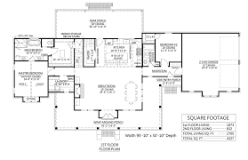 4 Bedroom Farmhouse Plan With Game Room