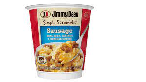 sausage simple scrambles jimmy dean