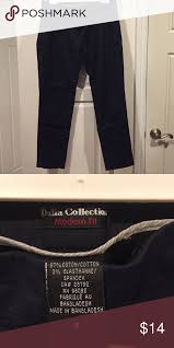 Dalia Collection Ladies 8 Navy Pants Dalia Collection