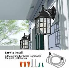 dewenwils outdoor wall light fixture
