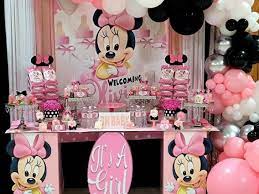 minnie mouse baby shower ideas baby