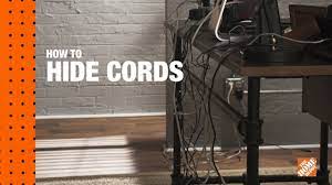 Whether your job or your daily chores or occupations bring about any amount of stress or merely fatigue, coming back to the haven of your. How To Hide Tv Wires On A Wall Desk Cable Management The Home Depot Youtube
