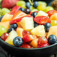 Wondering how the above salad is decorated?. Lemonade Fruit Salad Recipe Home Made Interest