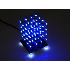Hobby Components 4x4x4 64 Led Cube Kit Available In Various Colours