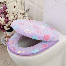 Warmer Flannel Toilet Seat Cover Pads