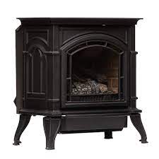 Ashley Hearth S 1000 Sq Ft Burner Direct Vent Freestanding Natural Stove With Blower In Black Ag23