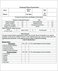 Psych History And Physical Medical Examination Template Exam