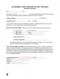 free alabama eviction notice forms 3