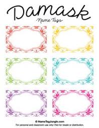 38 Best Name Tag Templates Images Moldings Day Care Printable Labels