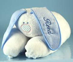 boys snuggle bunny personalized baby