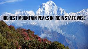 highest mountain peak in india