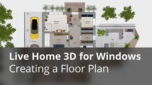 creating a floor plan live home 3d