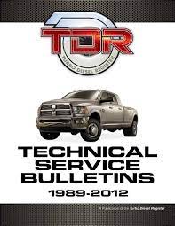 The ctd is the oldest diesel engine of the two. Technical Service Bulletins Turbo Diesel Register