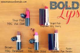 how to makeup tips bold lips