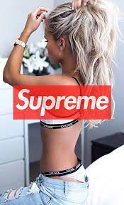 The great collection of supreme gir wallpaper for desktop, laptop and mobiles. 42 Supreme Girls Ideas Supreme Girls Supreme Supreme Wallpaper