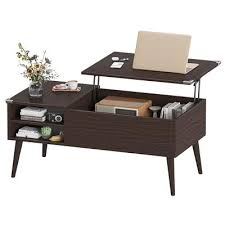 vineego wood modern coffee table with