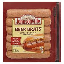 johnsonville beer brats cooked