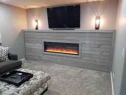 55 Modern Electric Linear Fireplace W