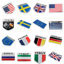 Browse our spain flag images, graphics, and designs from +79.322 free vectors graphics. Car Stickers Uk Usa France Italy Germany Russian Greece Spain Flag Logo Badge Emblems Decals For Home Car Motorcycle Decoration Best Discount A1d490 Cicig