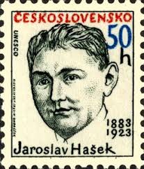 Марка: Birth Centenary of Jaroslav Hasek (1882-1923)  (Чехословакия(Celebrities' Anniversaries 1983) Mi:CS 2699,Sn:CS 2444,Yt:CS  2519,Sg:CS 2662,AFA:CS 2545,POF:CS 2575