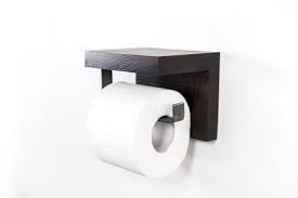 Toilet Paper Roll Holder With Shelf Wc
