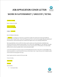 21 posts related to supermarket job application letter sample. Application Job Work A Cashier In Supermarket Templates At Allbusinesstemplates Com