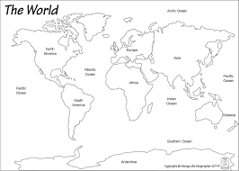 World Map Vector Template Copy World Political Map Outline Printable