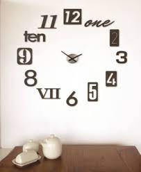 Umbra Numbra Modern 3d Wall Clock 32