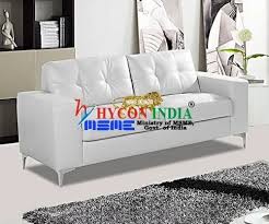 Wooden Grey 3 Seater Sofa Hall Size