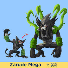 Mythical Pokemon***--Zarude Mega Evolution Form--Yes or No? : r/pokemon