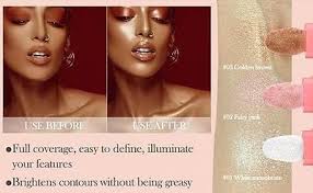 glitter powder highlighter makeup body