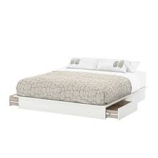2 drawer king size platform bed