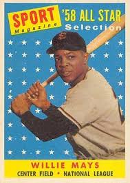 Therefore, it's not surprising that his 1952 topps card sold for $478,000 at auction in 2016. 1958 Topps Willie Mays 486 Baseball Card Value Price Guide Baseball Cards Baseball Card Values Old Baseball Cards