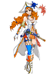 My take on a 26 years old Nami with "traditional" Pirate Outfit : r/OnePiece