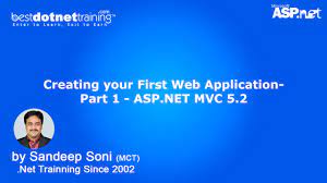first net mvc 5 2 web application