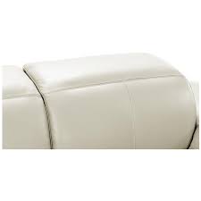 Toronto White Leather Power Reclining