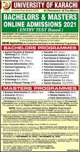 karachi university admissions