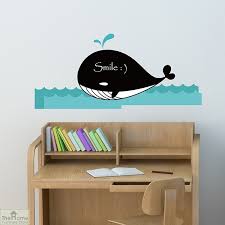 Whale Chalkboard Wall Sticker The